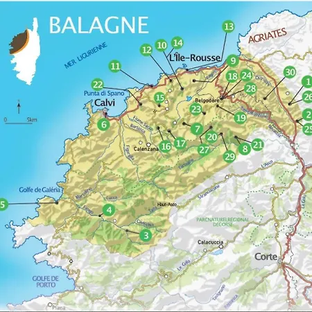 Corse Entre Et Montagne Lejlighed