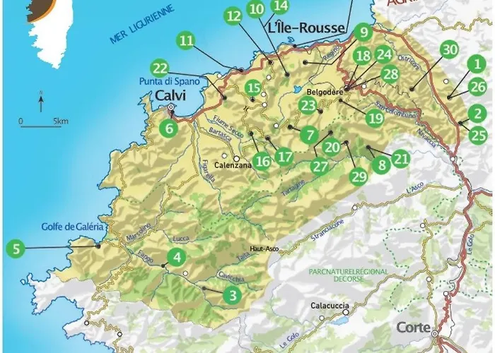 Corse Entre Et Montagne Daire